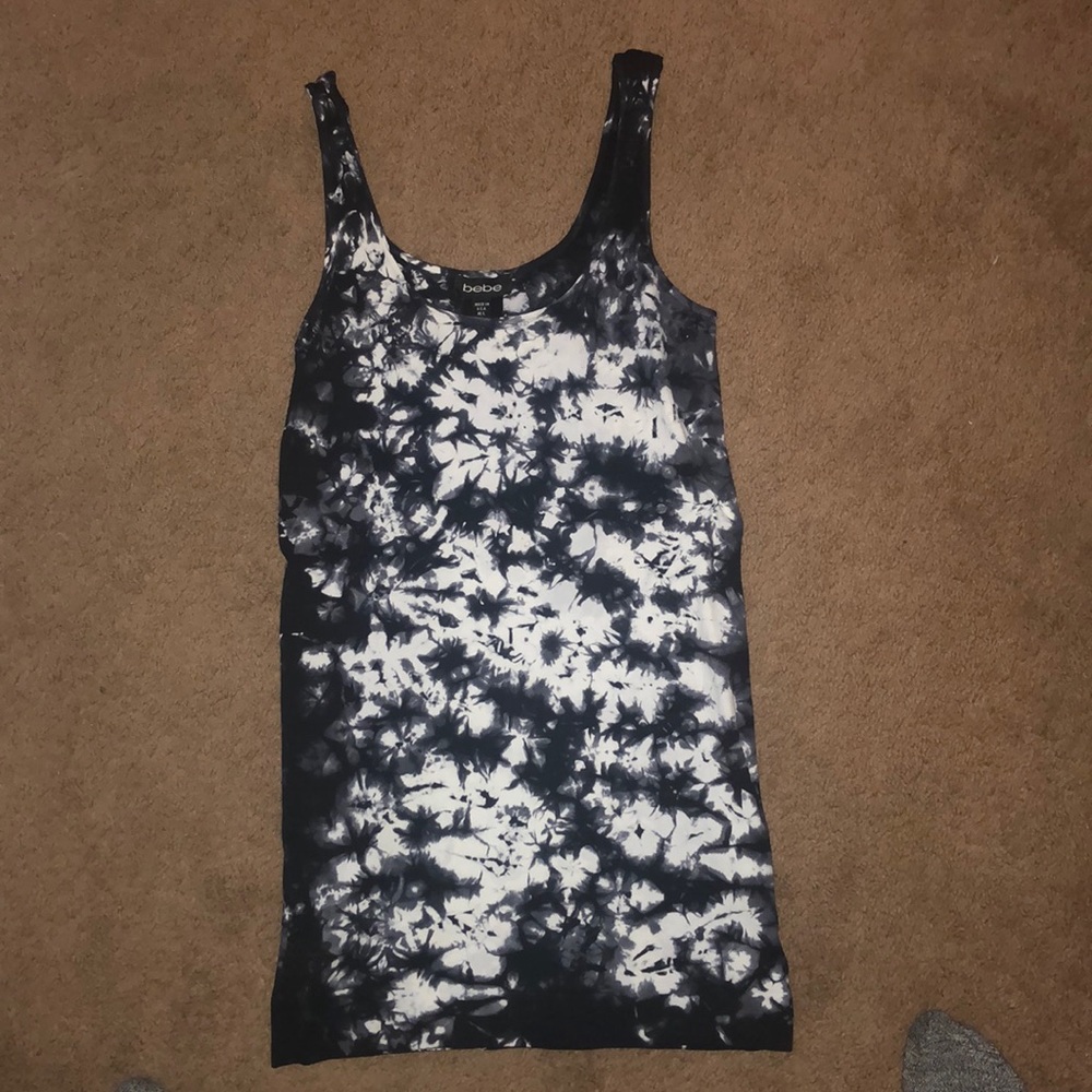 BeBe Tie dye mini dress